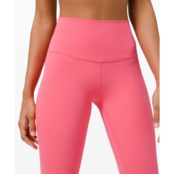 Lululemon Align High-Rise Pant 25” Nulu Size 4 Guava Pink - Picture 4 of 7